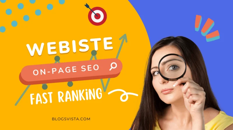 On page Seo