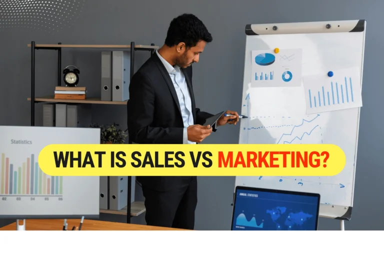Sales and marketing